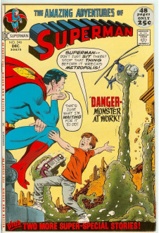 SUPERMAN #246 7.5 front cover