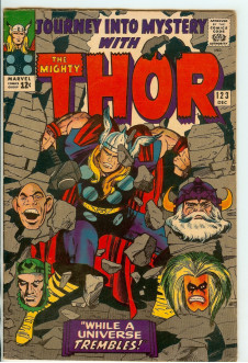 JOURNEY INTO MYSTERY #123 6.5 front cover