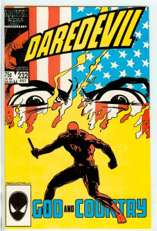 DAREDEVIL #232 6.5 front cover