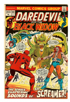 DAREDEVIL #101 7.5 front cover