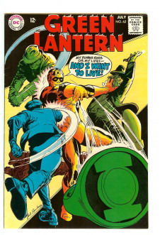 GREEN LANTERN #62 7.5 front cover