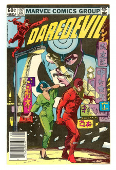 DAREDEVIL #197 8.5 front cover