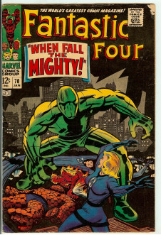 FANTASTIC FOUR #70 4.5 front cover