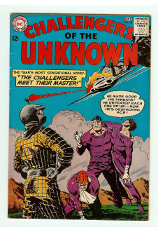 Cover of Challengers of the Unknown #33