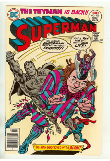 SUPERMAN #305 8.5 front cover