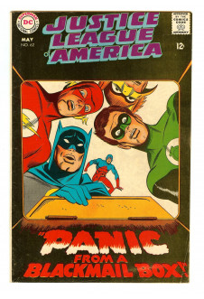 JUSTICE LEAGUE OF AMERICA #62 5.5 front cover