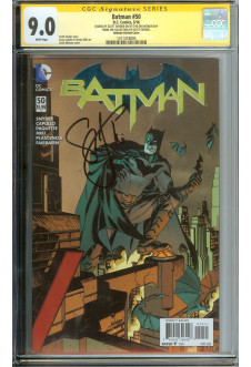 BATMAN #50 CGC 9.0 WHITE PAGES front cover