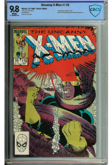 X-MEN #176 CBCS 9.8 WHITE PAGES front cover