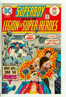 SUPERBOY #209 8.0 front cover