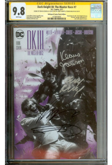 DARK KNIGHT III: THE MASTER RACE #7 CGC 9.8 WHITE PAGES front cover