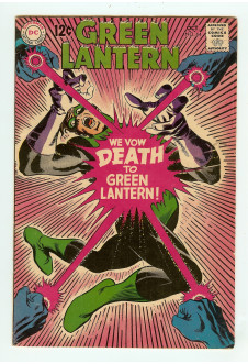 GREEN LANTERN #64 5.0 front cover