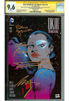 DARK KNIGHT III: THE MASTER RACE #4 CGC 9.6 WHITE PAGES front cover