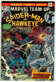 MARVEL TEAM-UP #22 6.0 front cover