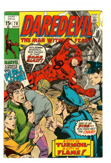 DAREDEVIL #70 8.0 front cover