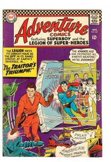 ADVENTURE COMICS #347 6.5 front cover
