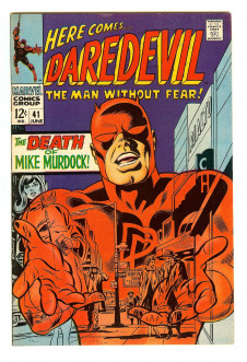 DAREDEVIL #41 8.5 front cover