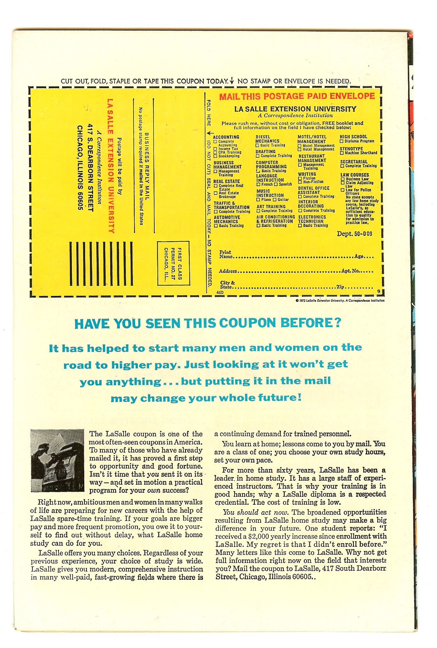 POWER MAN Back Cover