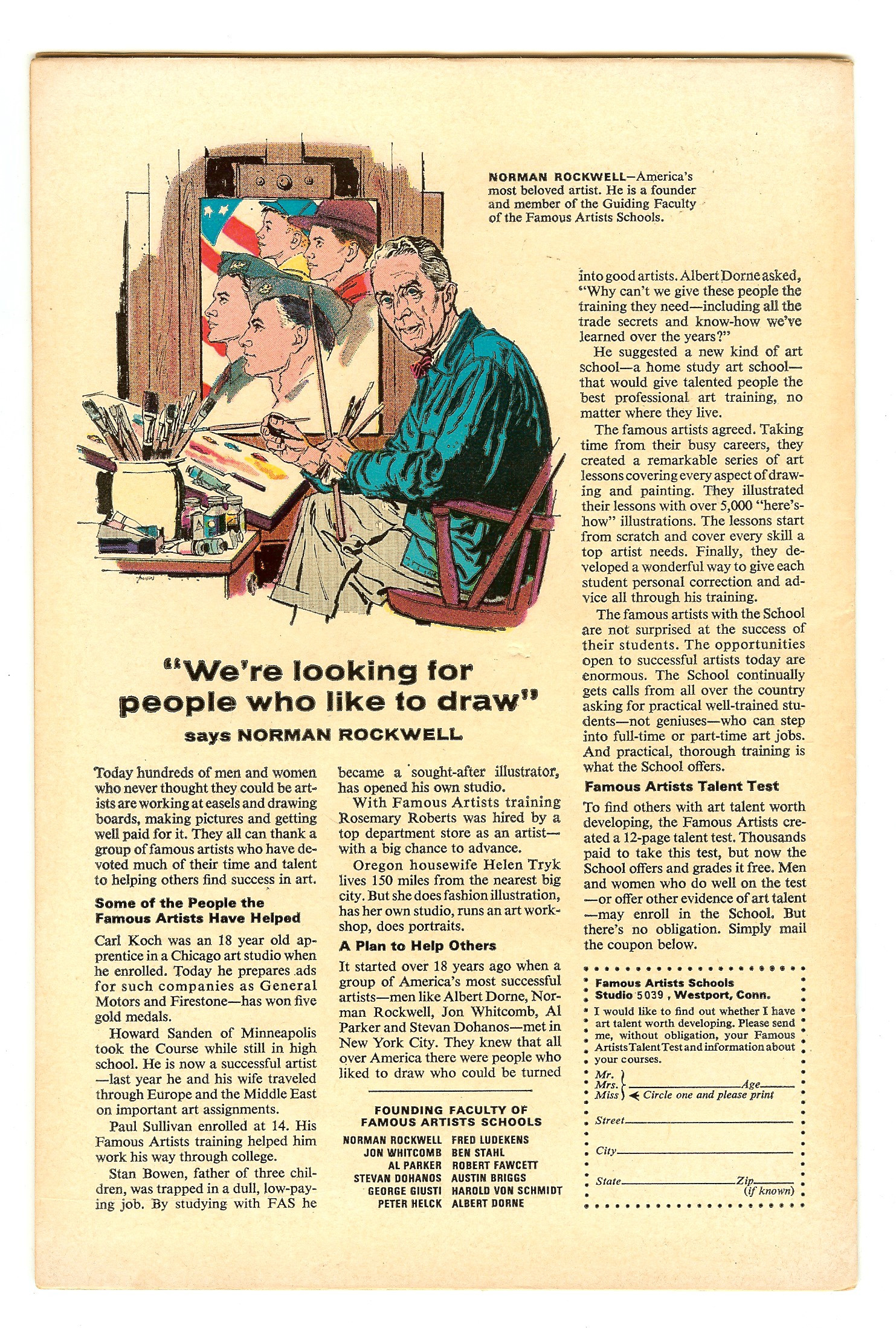 STRANGE TALES Back Cover