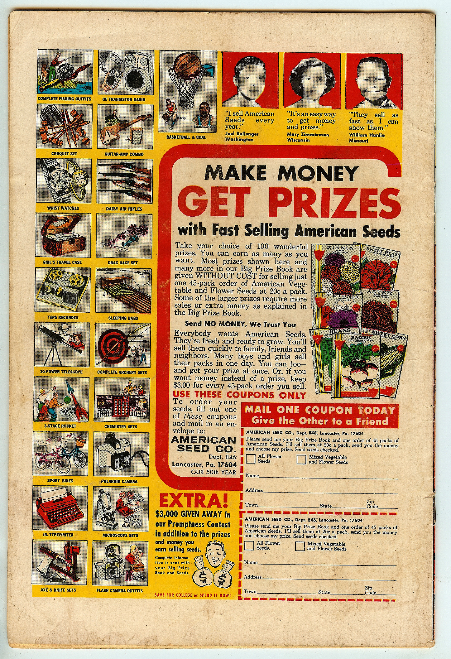 FANTASTIC FOUR Back Cover