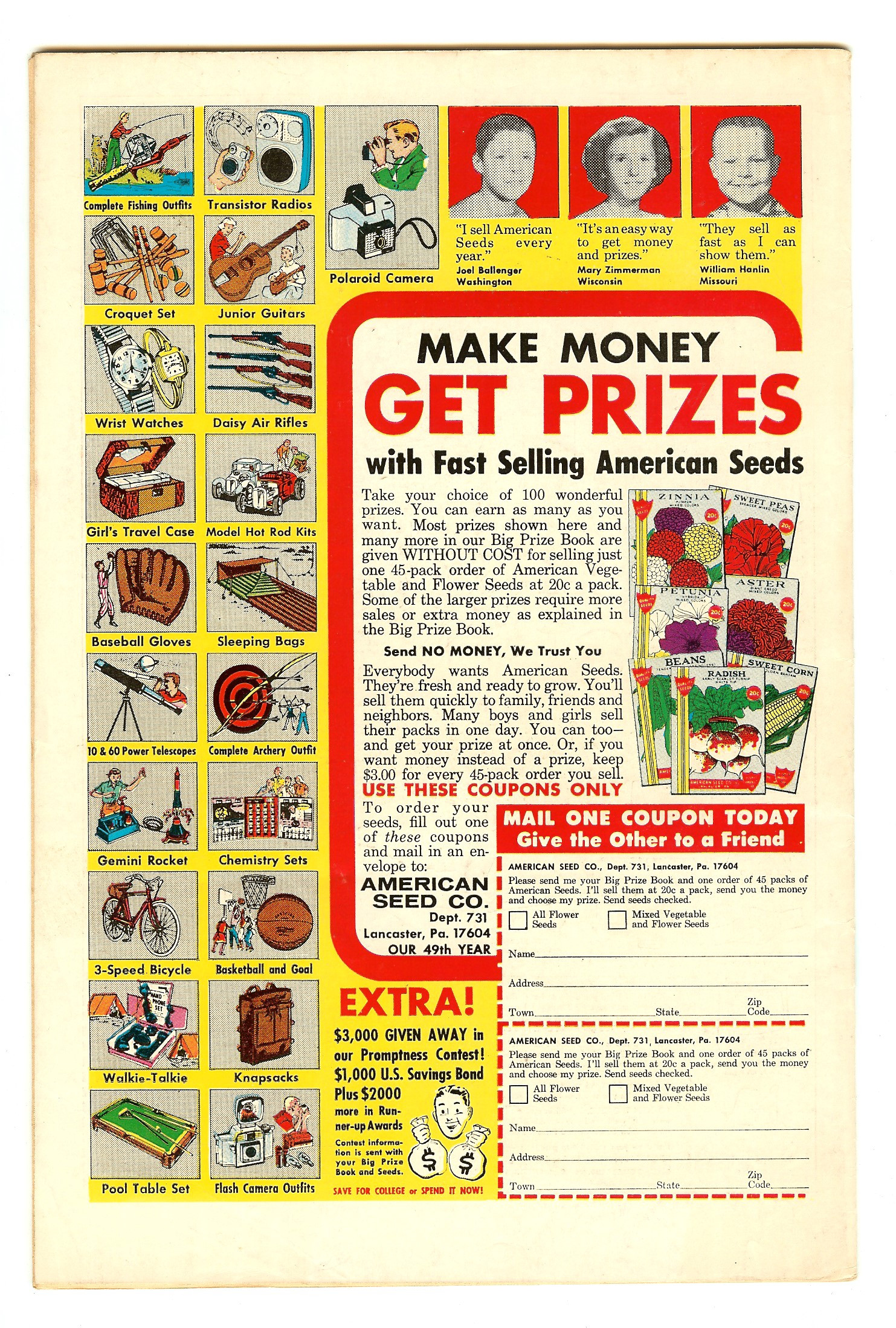 TEEN TITANS Back Cover