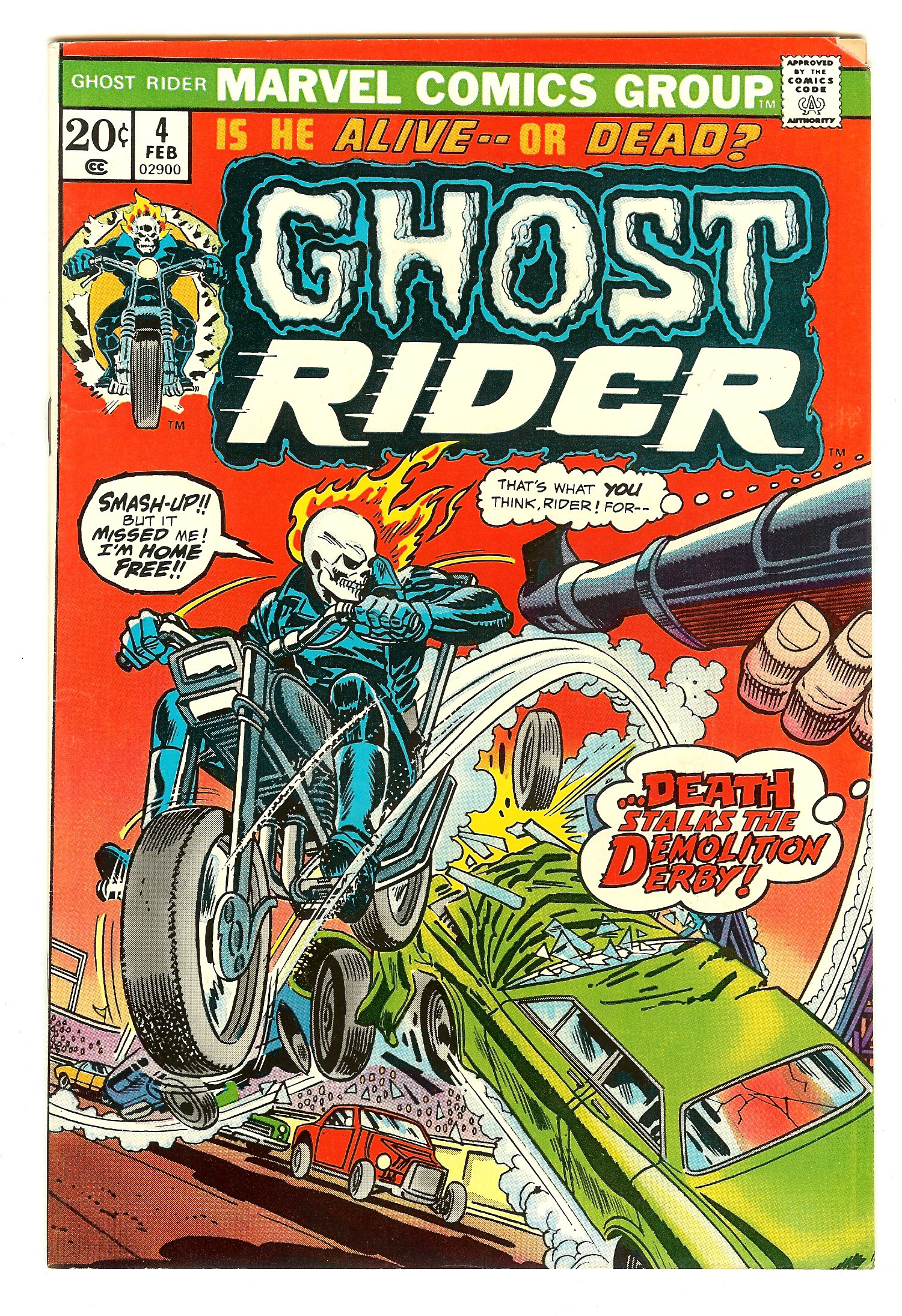 GHOST RIDER 4 5.0 Reece's Rare Comics