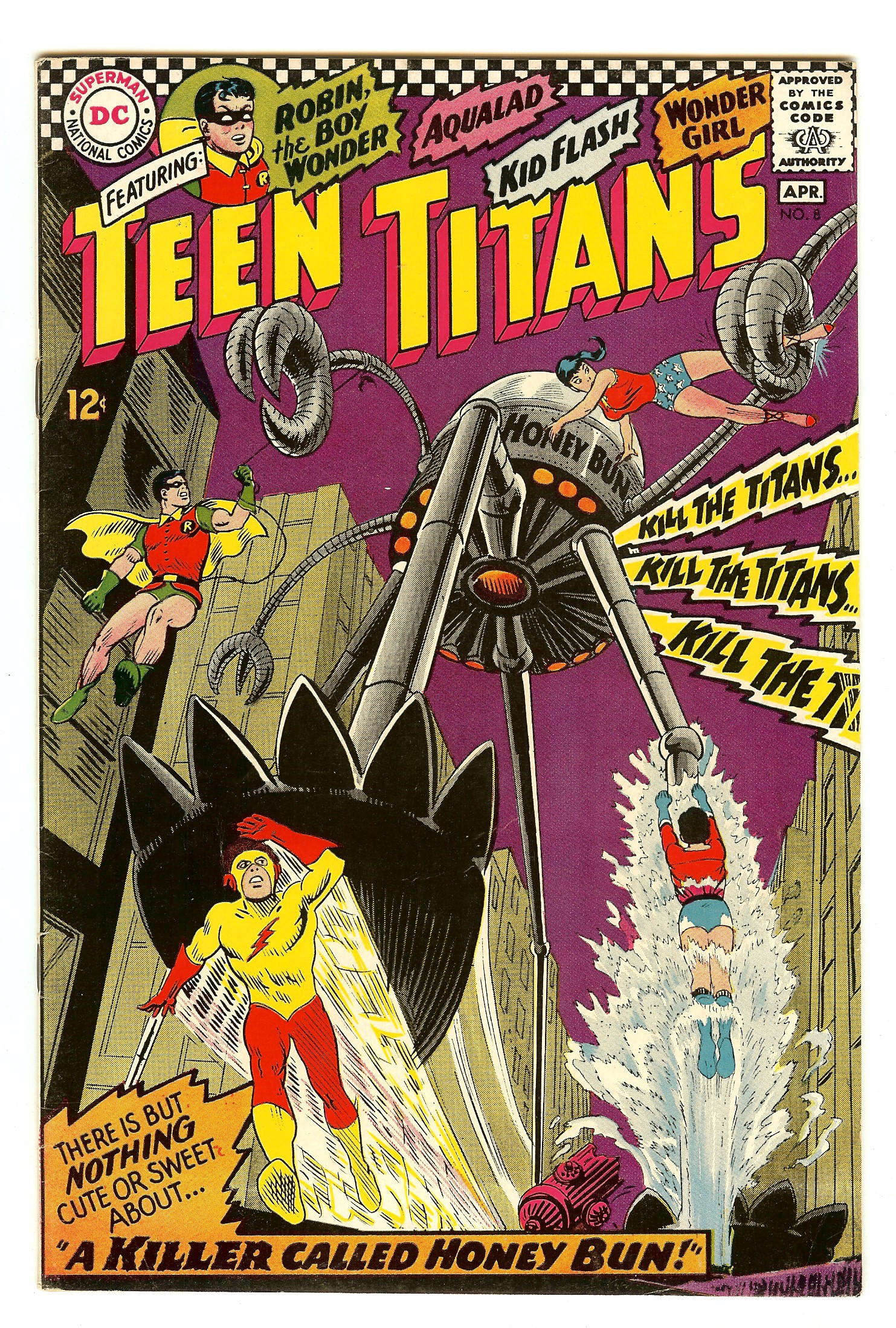 TEEN TITANS Front Cover