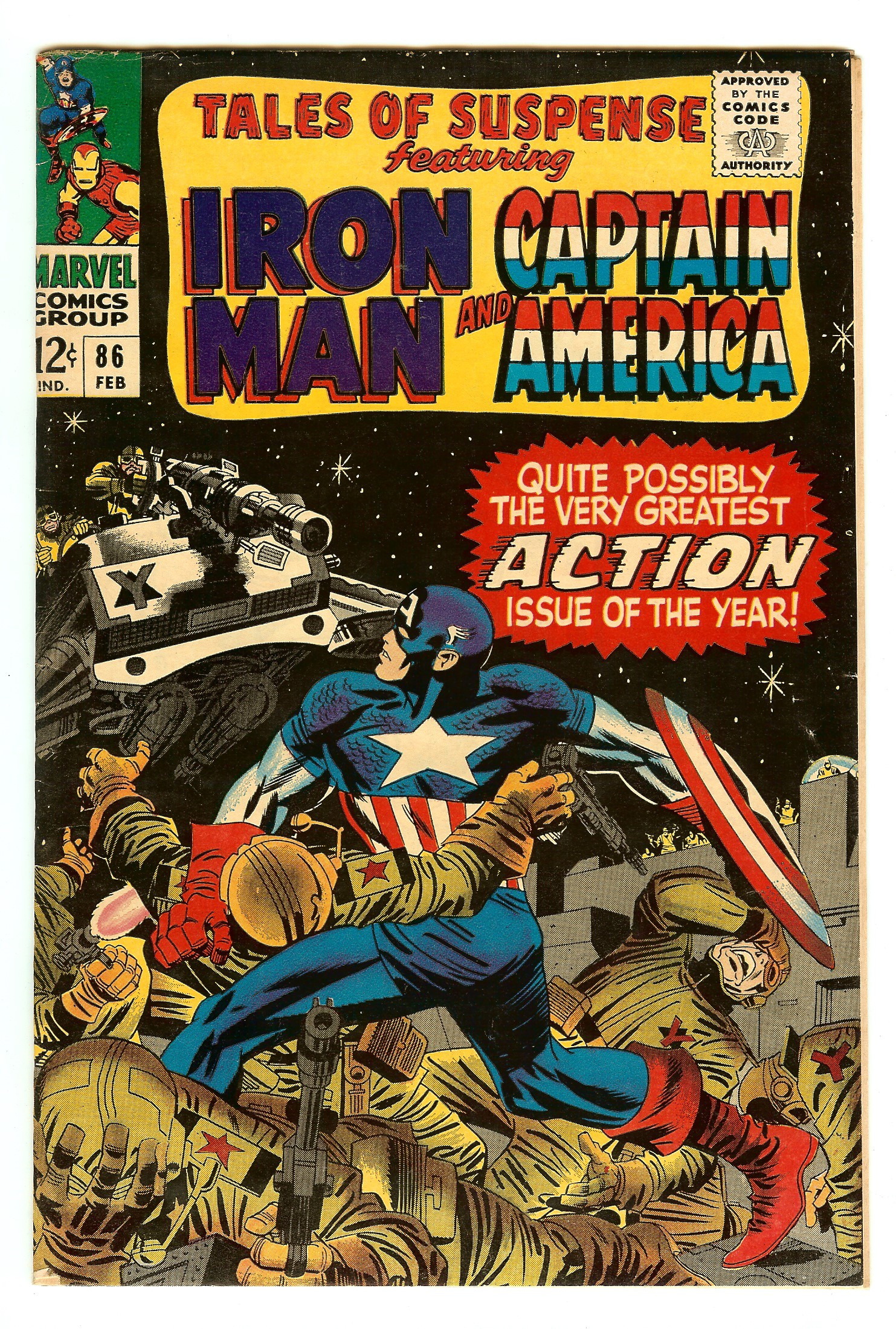 TALES OF SUSPENSE Front Cover