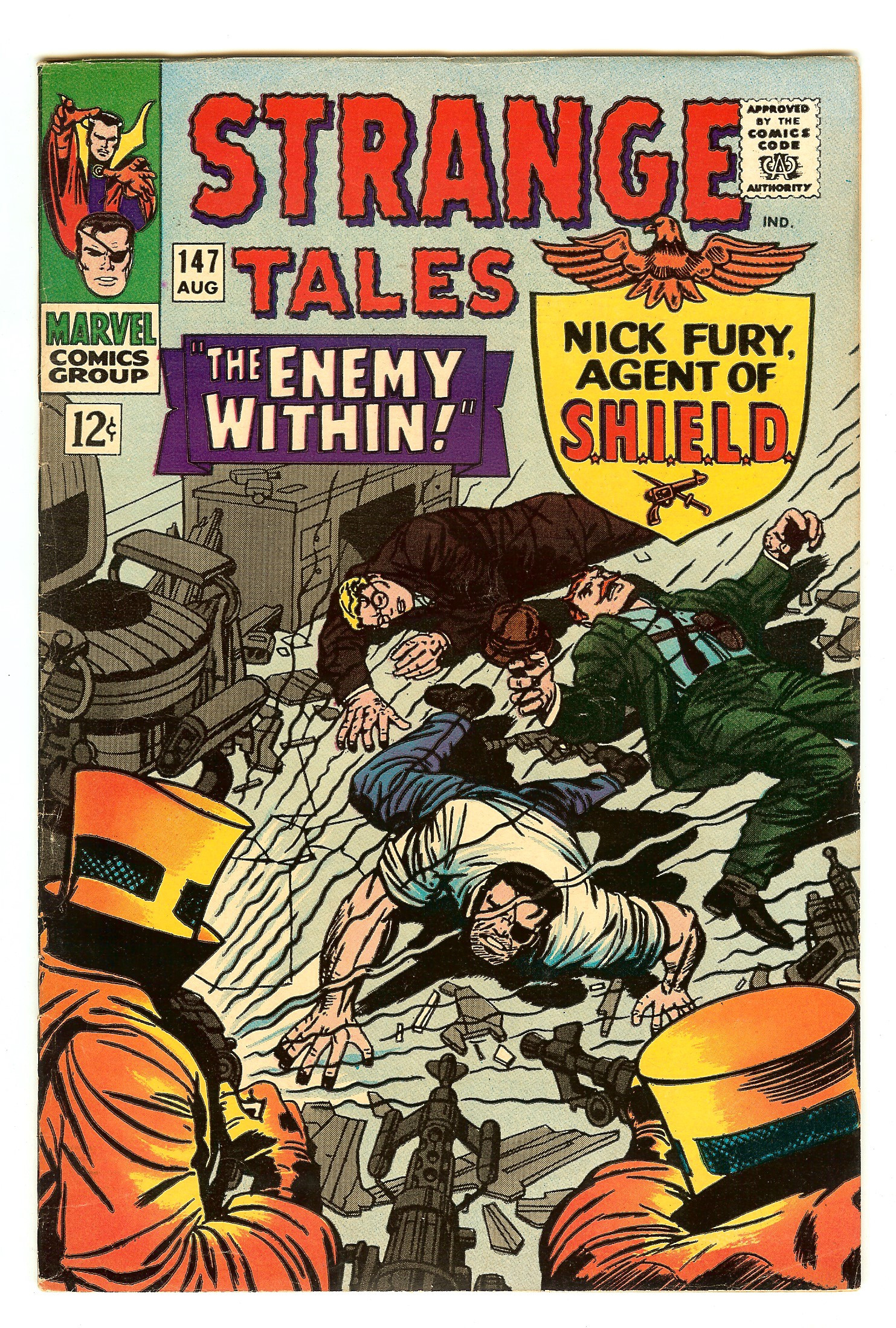 STRANGE TALES Front Cover