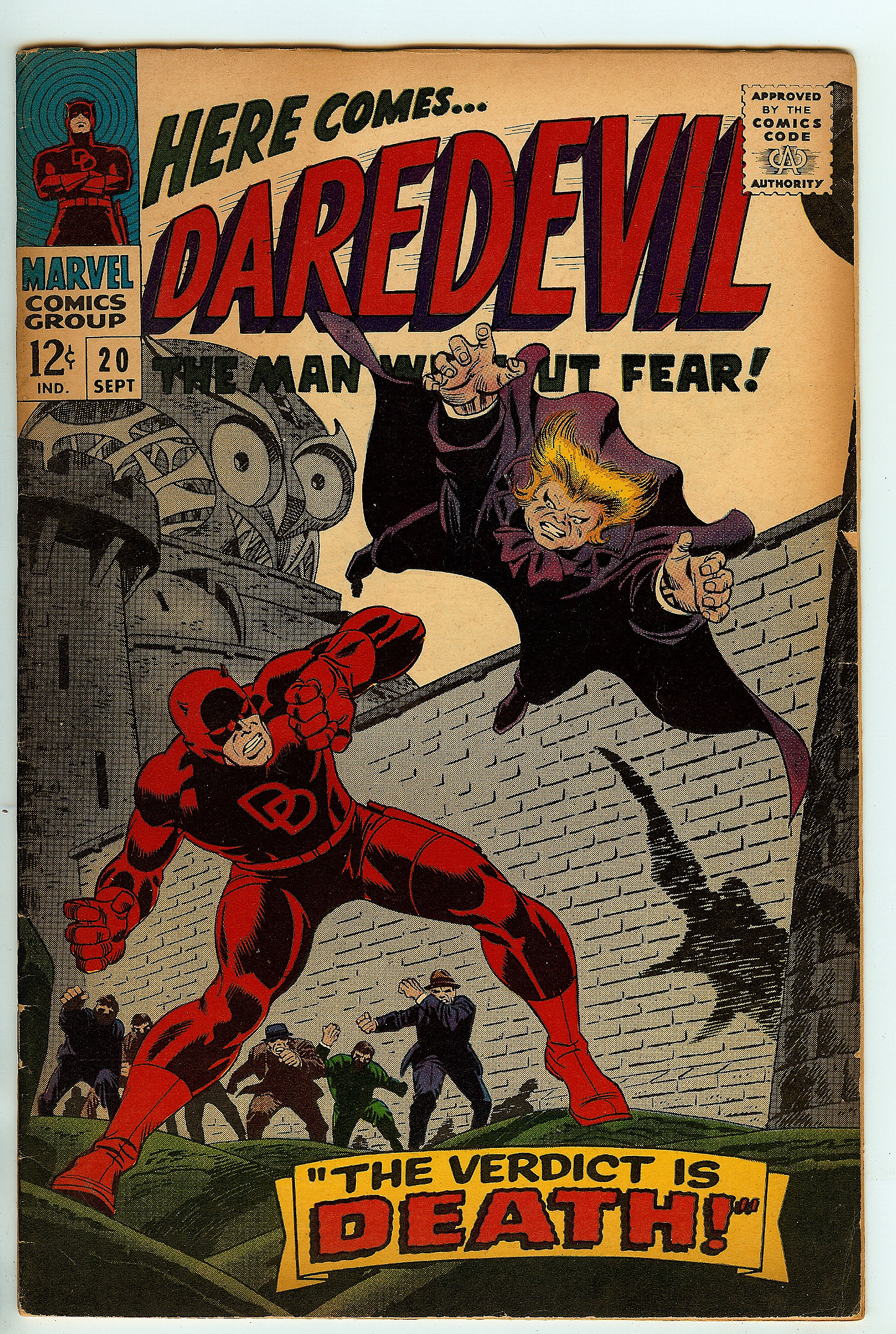 DAREDEVIL Front Cover