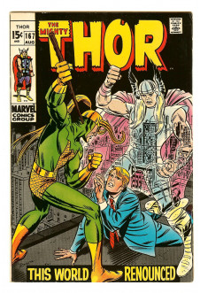 THOR #167 6.0 front cover