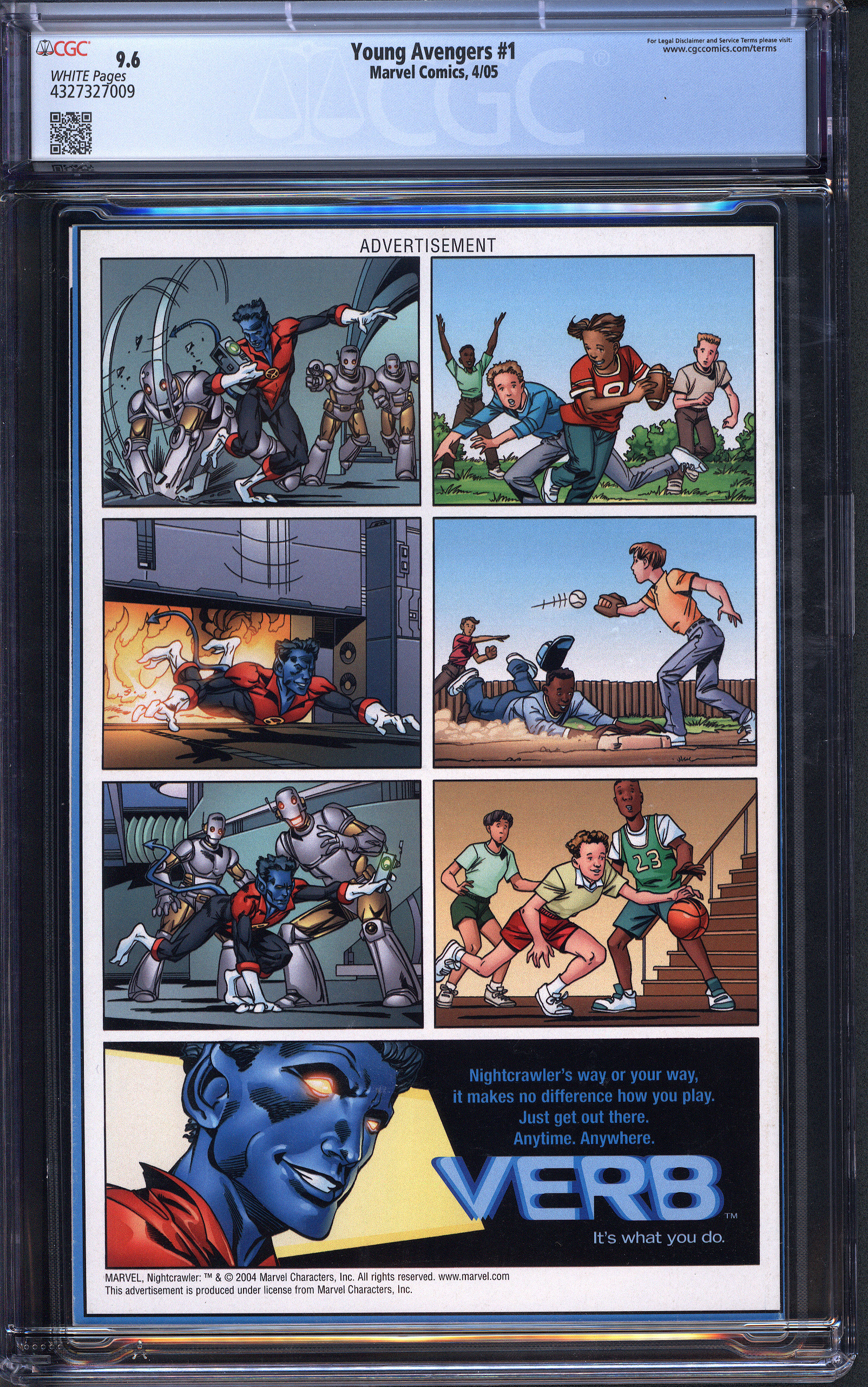YOUNG AVENGERS Back Cover
