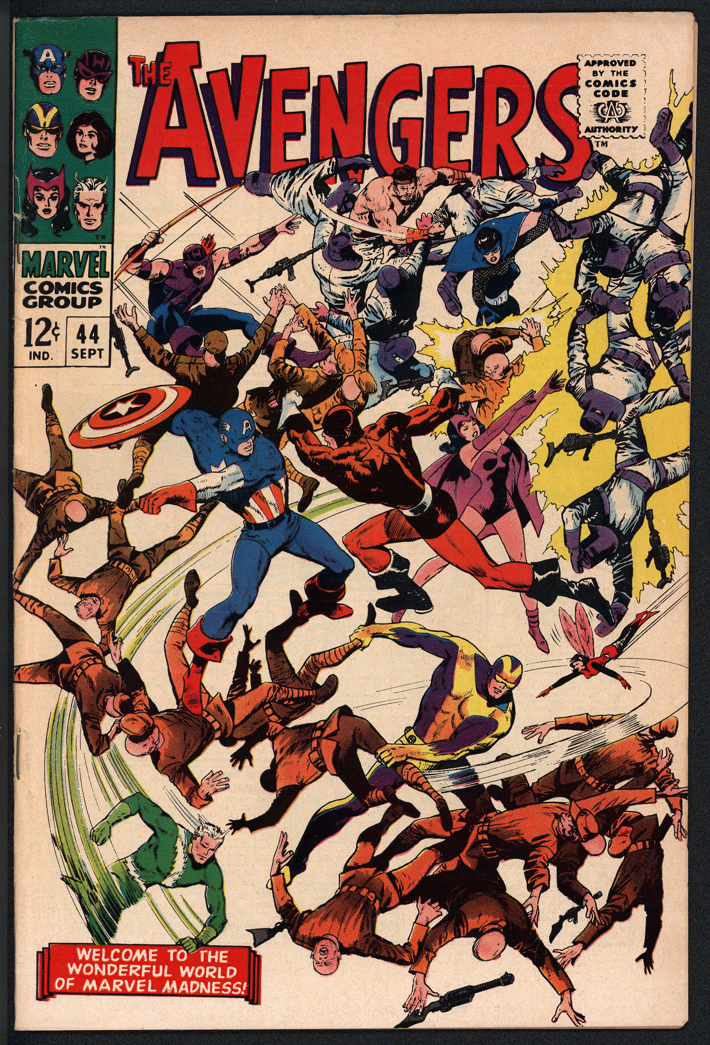 AVENGERS Front Cover