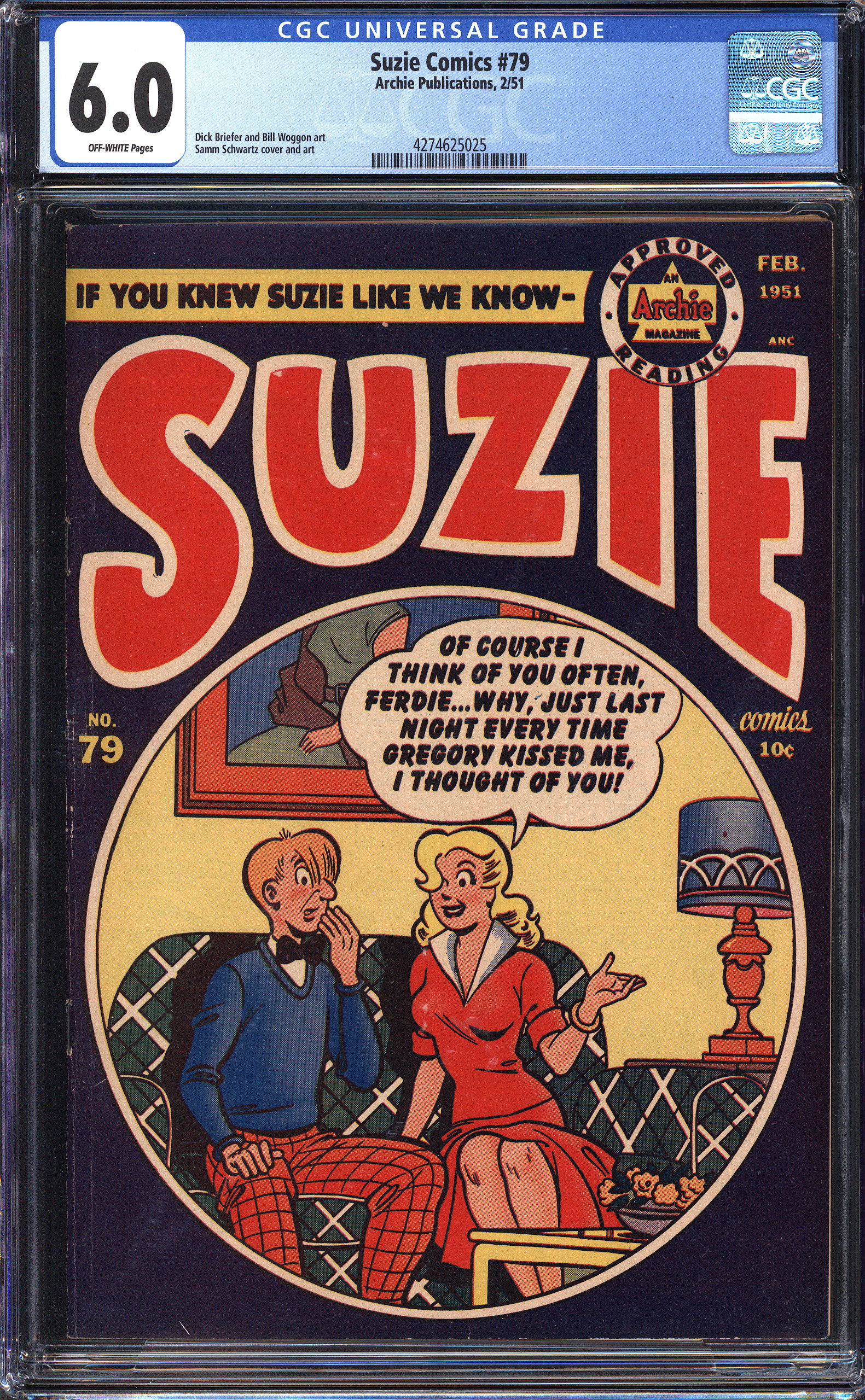 SUZIE COMICS Front Cover