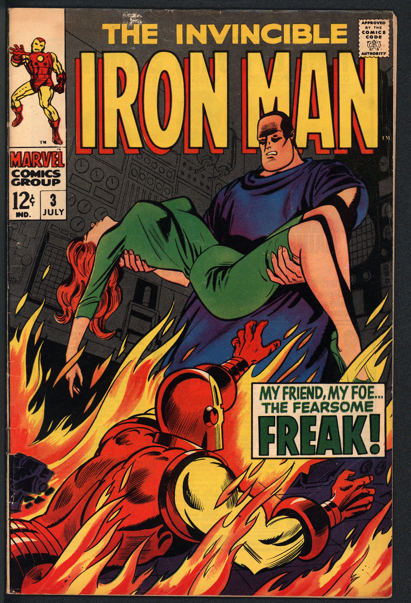 IRON MAN Front Cover