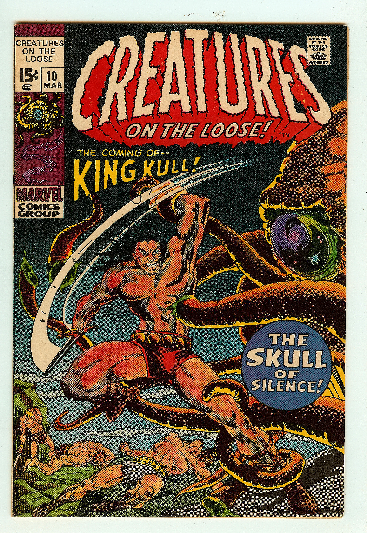 CREATURES ON THE LOOSE Front Cover