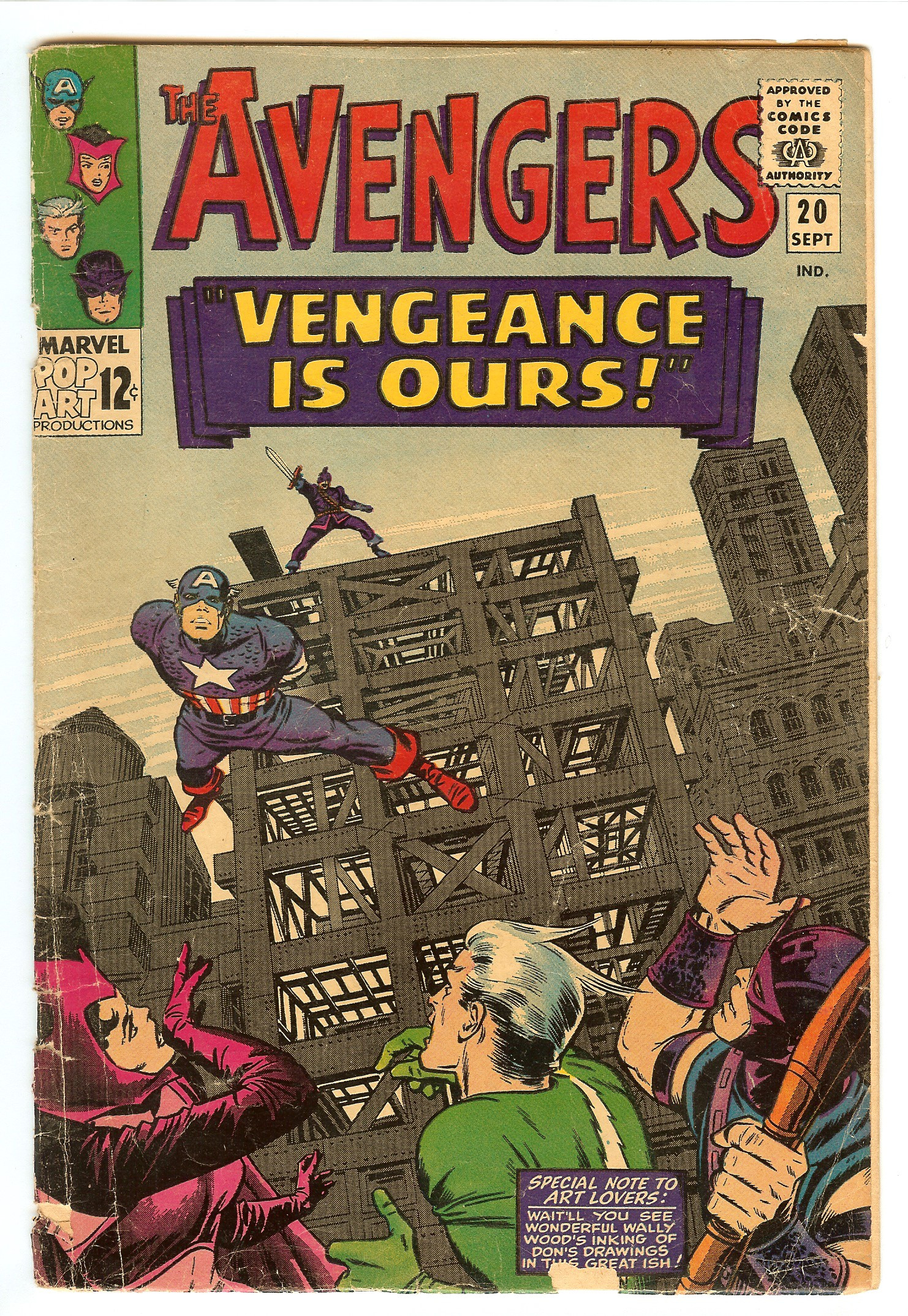 AVENGERS Front Cover