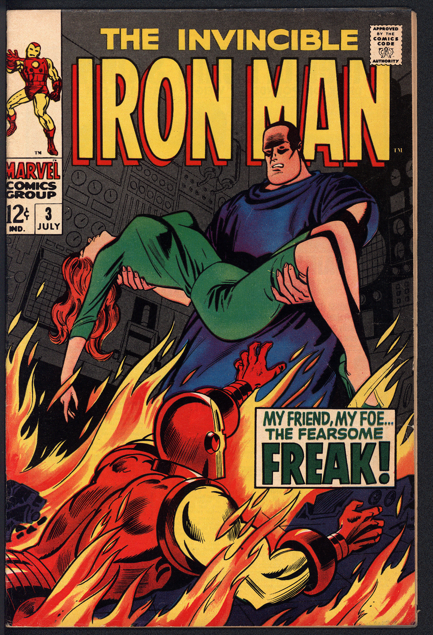 IRON MAN Front Cover
