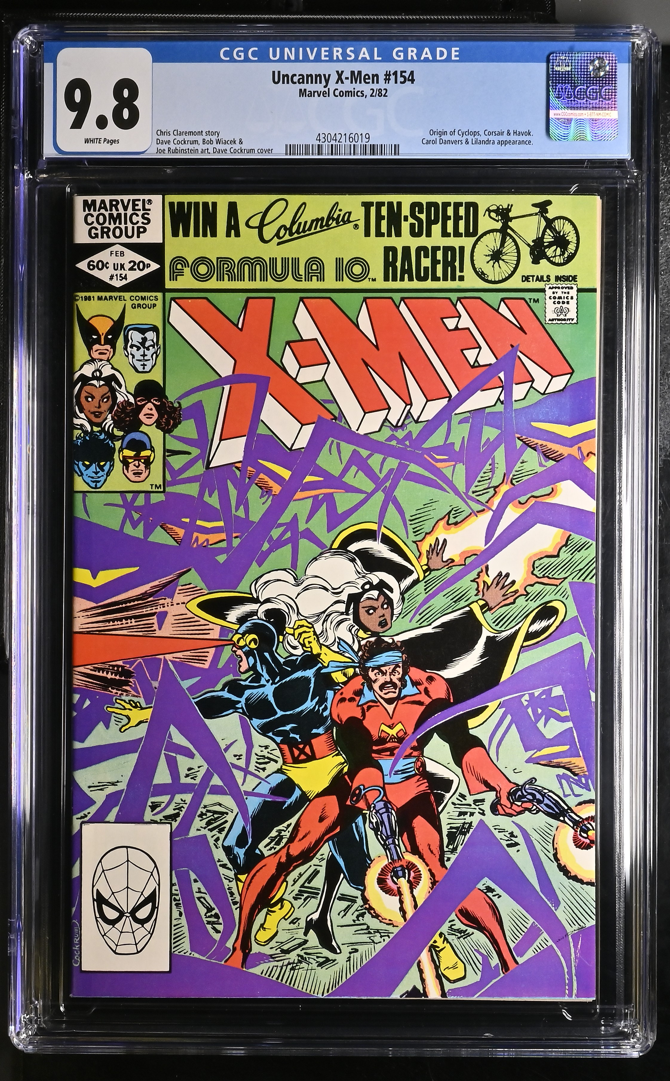 X-MEN Front Cover