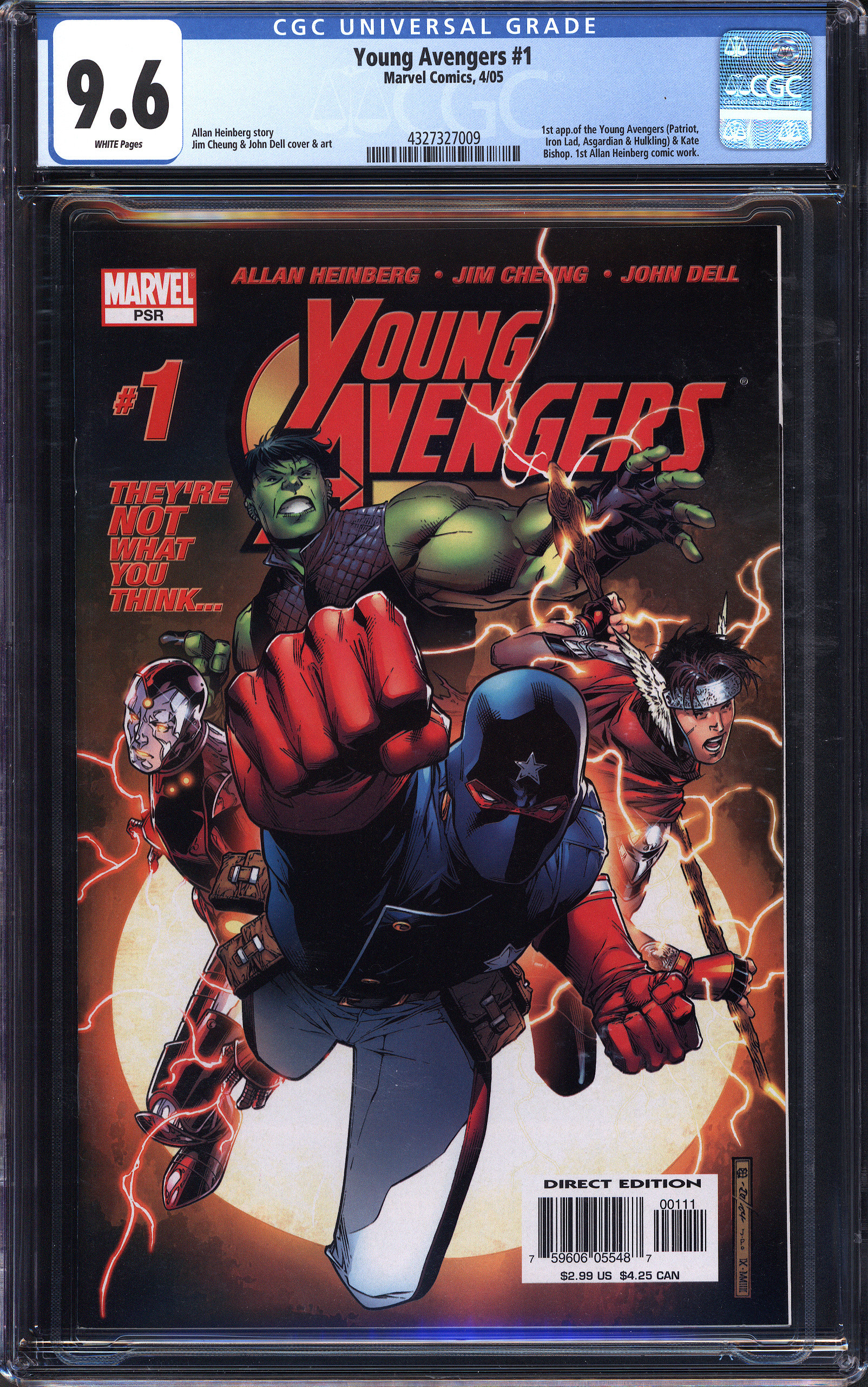 YOUNG AVENGERS Front Cover