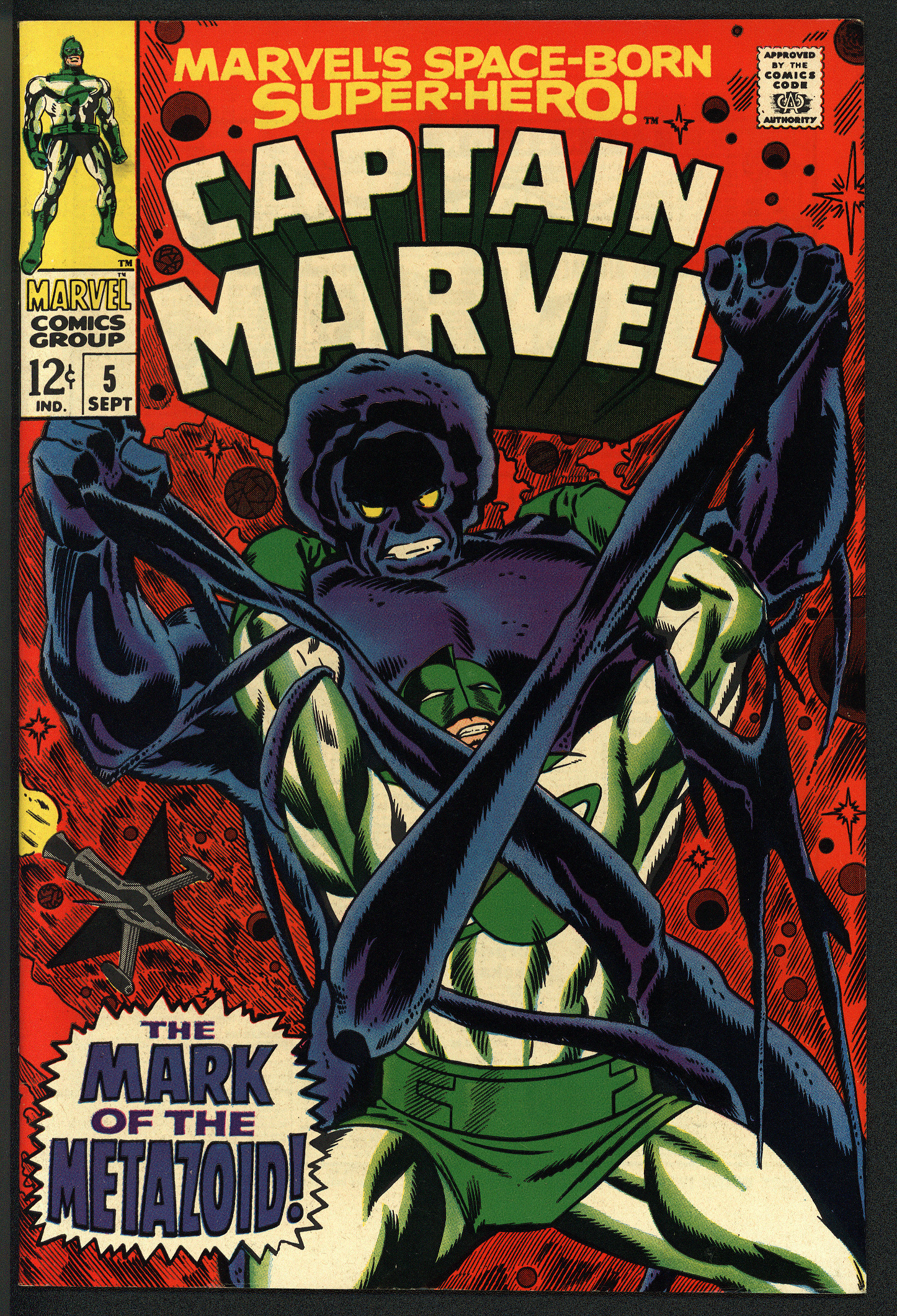 CAPTAIN MARVEL Front Cover