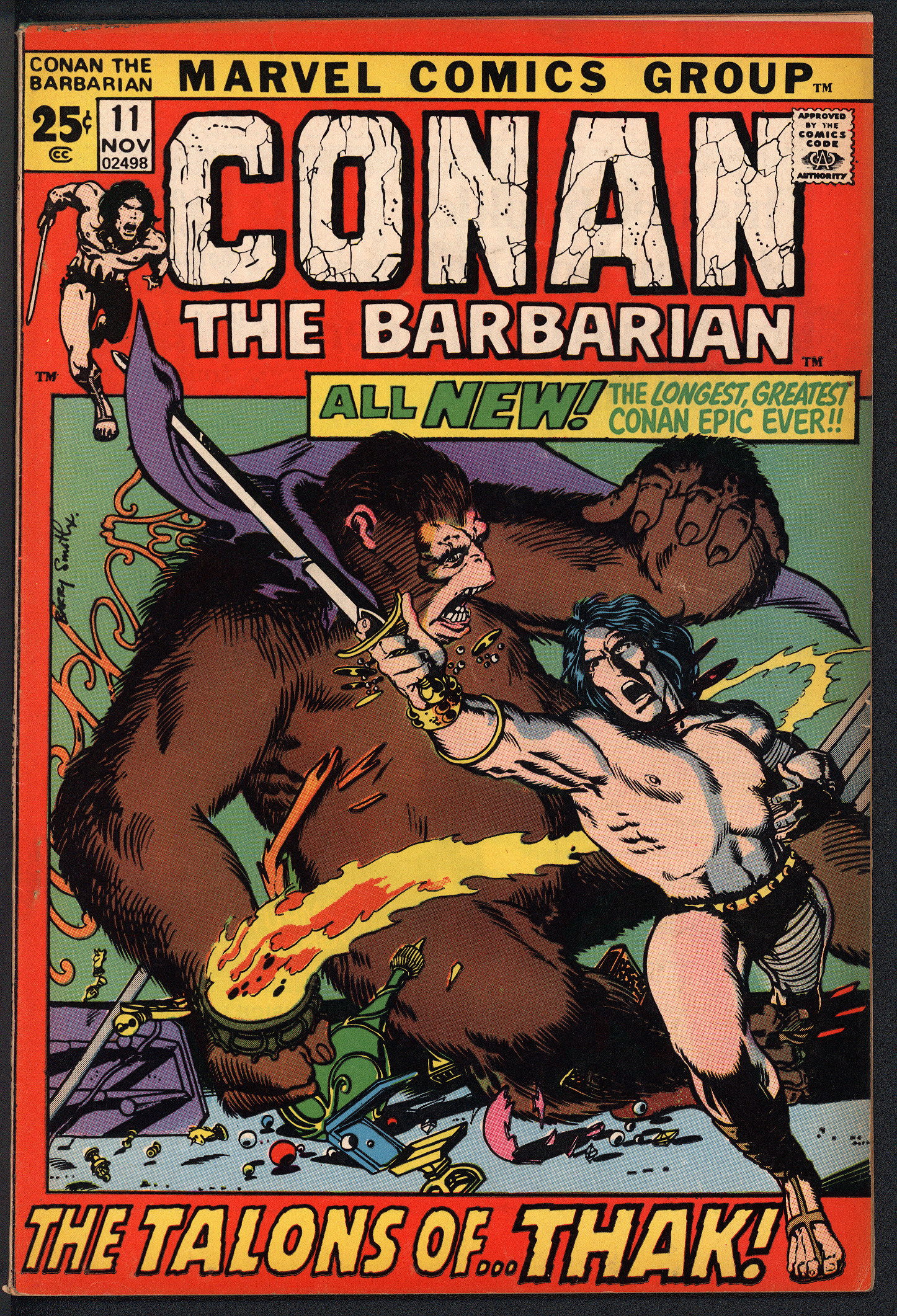 CONAN THE BARBARIAN #11 5.0 | Reece's Rare Comics