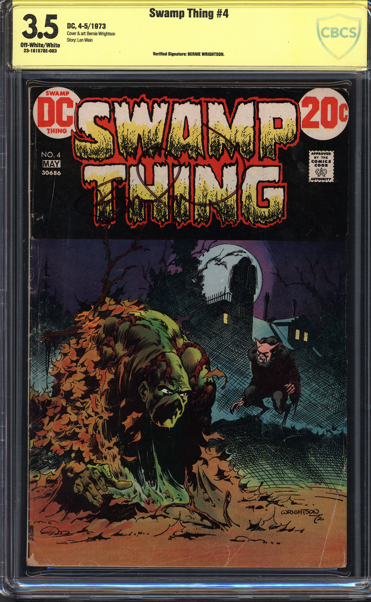 SWAMP THING Front Cover