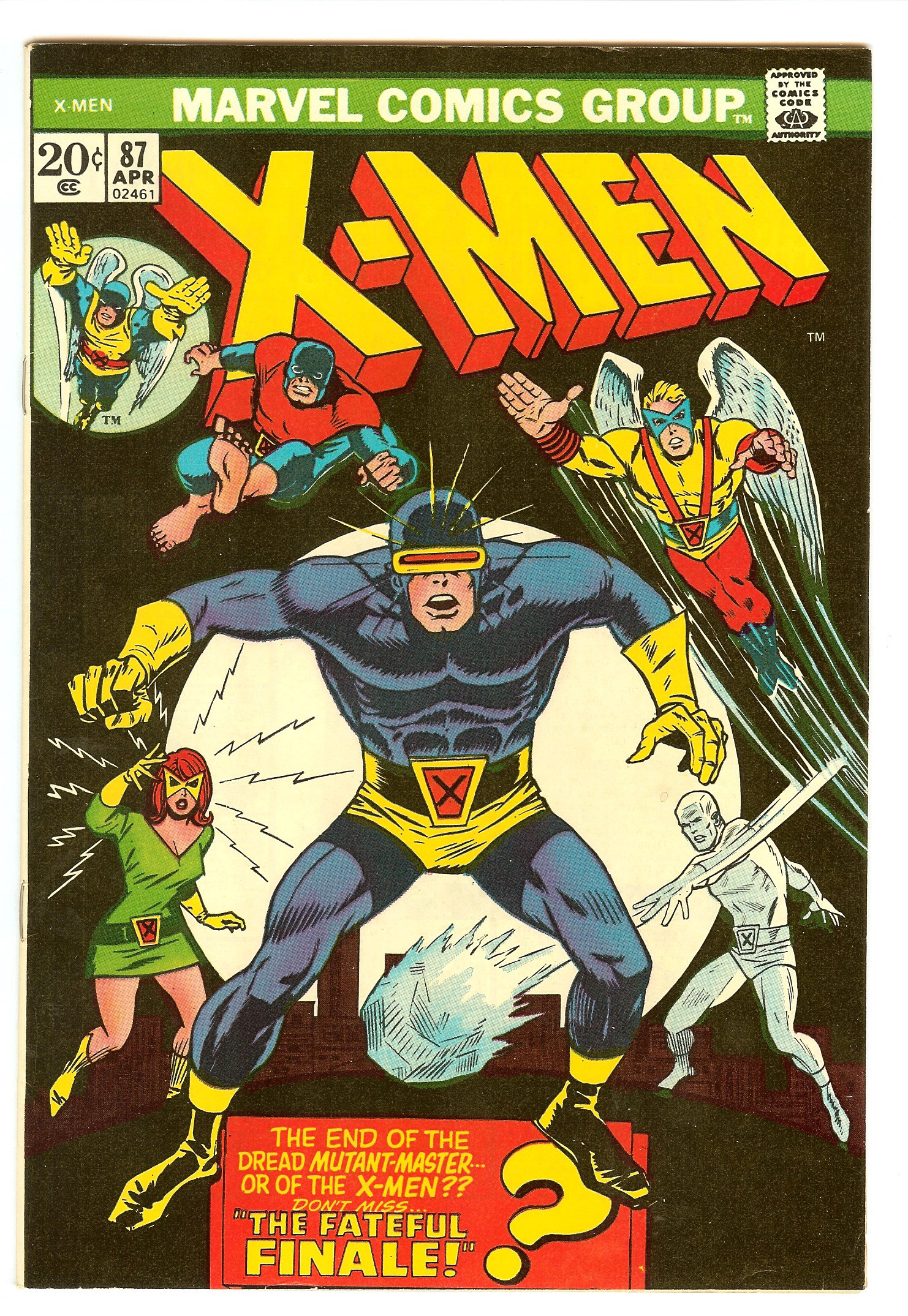 X-MEN Front Cover
