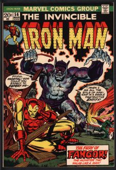 IRON MAN #56 9.2 front cover