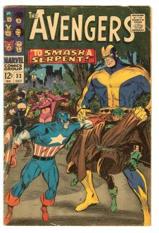 AVENGERS #33 3.5 front cover