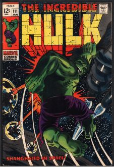 INCREDIBLE HULK #111 5.0 front cover