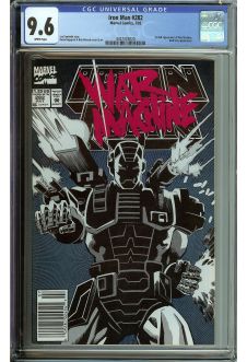 IRON MAN #282 CGC 9.6 WHITE PAGES front cover