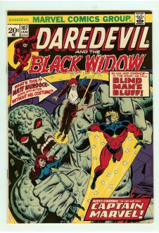 DAREDEVIL #107 8.0 front cover