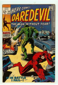 DAREDEVIL #50 4.5 front cover