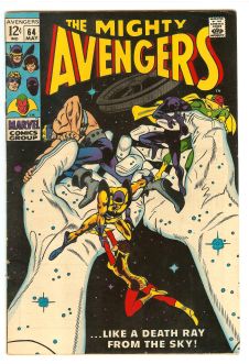 AVENGERS #64 3.5 front cover